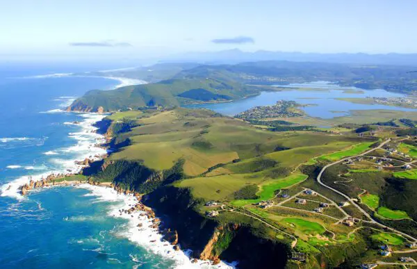 Golf och The Big Five längs Garden Route.